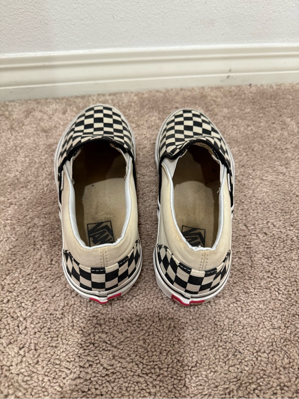 Vans Shoes Slip-On Checkerboard Black and White - Picture 10 of 10